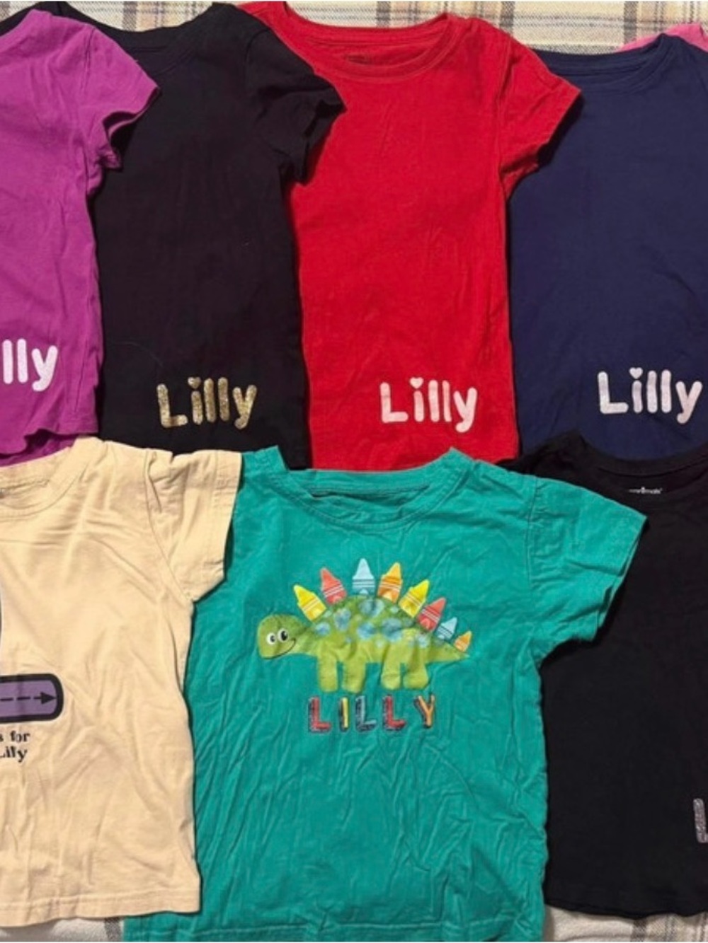 4/5T “Lilly” Monogram Shirt Bundle